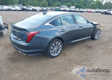 2022 Cadillac Ct5 Premium Luxury из США, поврежденный, VIN 1G6DT5RK5N0132109